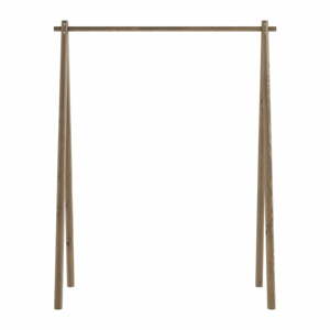 Hnedý stojan na oblečenie z borovicového dreva Hongi - Karup Design