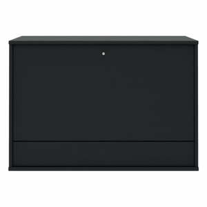 Čierna vinotéka 89x61 cm Mistral 004 - Hammel Furniture