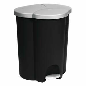 Plastový odpadkový kôš na triedený odpad/pedálový 17+17+6 l Trio - Curver