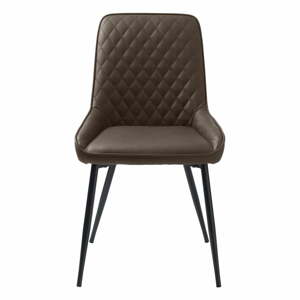 Tmavohnedá jedálenská stolička Milton – Unique Furniture
