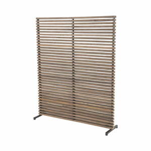 Drevená balkónová zástena v prírodnej farbe 153x185 cm – Hartman