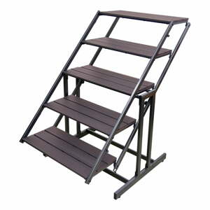 Kovový/plastový stojan na kvety Tabora - Garden Pleasure
