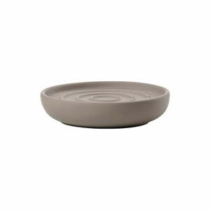 Hnedá porcelánová nádobka na mydlo Nova One - Zone