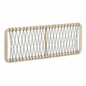 Čelo postele z cédrového dreva v sivo-prírodnej farbe 165x60 cm Aberash - Kave Home