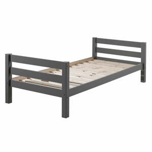 Sivá detská posteľ 90x200 cm Pino - Vipack
