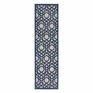 Modrý vonkajší koberec 230x66 cm Oro - Flair Rugs
