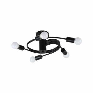 Čierne kovové stropné svietidlo Filetta - Candellux Lighting