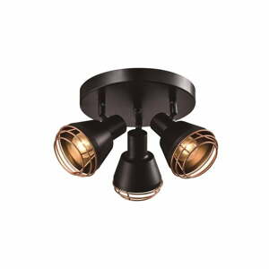 Čierne kovové stropné svietidlo Neria - Candellux Lighting