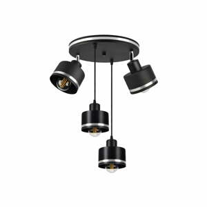 Čierne kovové závesné svietidlo Wama - Candellux Lighting