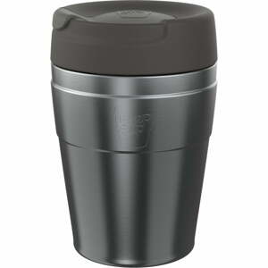 Antracitovosivý termo hrnček 340 ml Helix Therman Nitro Gloss M – KeepCup
