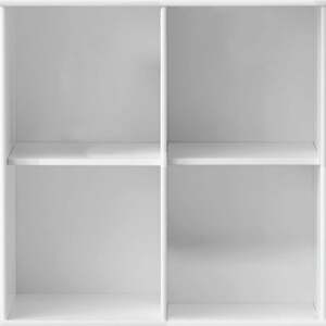 Biely modulárny policový systém 68,5x69 cm Mistral Kubus - Hammel Furniture