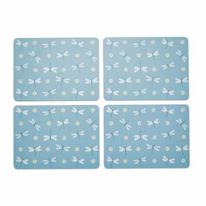 Korkovo-papierové prestieranie 4 ks 21.5x29 cm English Meadow - Cooksmart ®