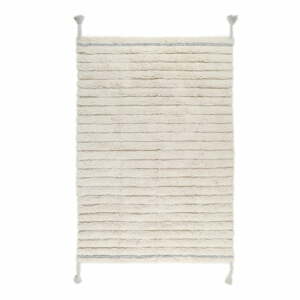 Modro-krémovobiely umývateľný koberec 100x150 cm Dalia – Nattiot