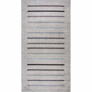 Svetlohnedý umývateľný koberec behúň 80x200 cm - Vitaus