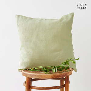 Ľanová obliečka na vankúš 40x40 cm Sage – Linen Tales