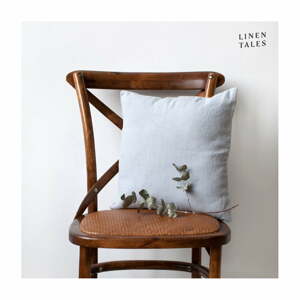Ľanová obliečka na vankúš 50x50 cm Light Grey – Linen Tales