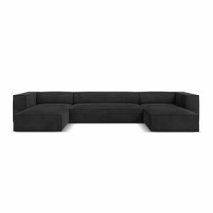 Tmavosivá rohová pohovka (do "U") Madame - Windsor & Co Sofas