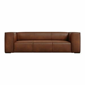 Koňakovohnedá kožená pohovka 227 cm Madame - Windsor & Co Sofas