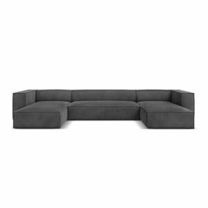 Sivá rohová pohovka (do "U") Madame - Windsor & Co Sofas