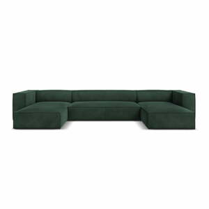 Tmavozelená rohová pohovka (do "U") Madame - Windsor & Co Sofas