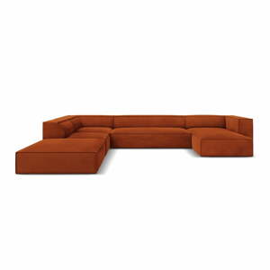 Oranžová rohová pohovka (ľavý roh) Madame - Windsor & Co Sofas