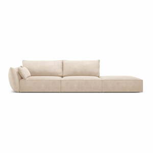 Béžová leňoška (ľavý roh) Vanda – Mazzini Sofas