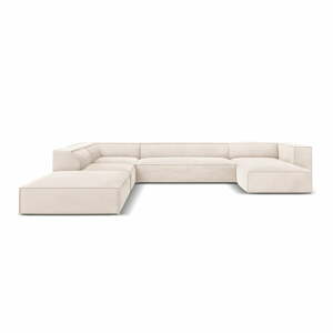Krémovobiela rohová pohovka (ľavý roh) Madame - Windsor & Co Sofas