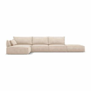 Béžová rohová pohovka (ľavý roh) Vanda - Mazzini Sofas