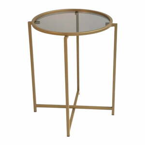 Okrúhly odkladací stolík ø 50 cm Gold - Neostill
