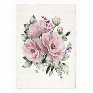 Ružovo-krémový prateľný koberec 160x230 cm New Carpets - Oyo home