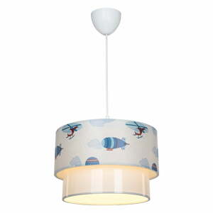 Bielo-modré detské svietidlo - Squid Lighting
