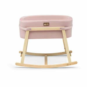 Ružová/prírodná kolíska Hier – Kalune Design