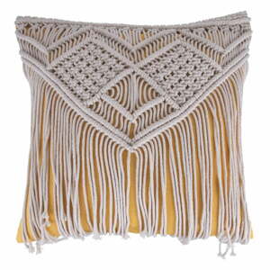 Textilný dekoračný vankúš 45x45 cm Macrame – VDE Tivoli 1996