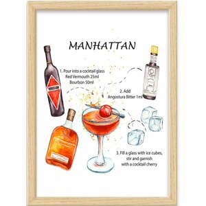 Obraz 40x55 cm Manhattan – Wallity