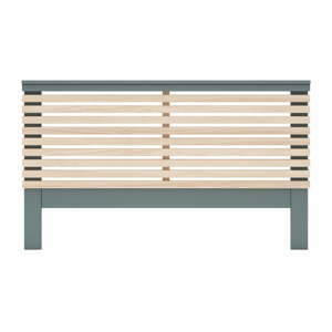 Čelo postele v dekore borovice v prírodnej farbe/sivozelené 146x100 cm Pisco – Marckeric