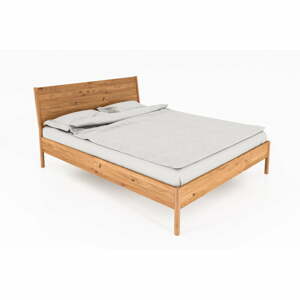 Jednolôžková posteľ z dubového dreva 90x200 cm v prírodnej farbe Pola - The Beds