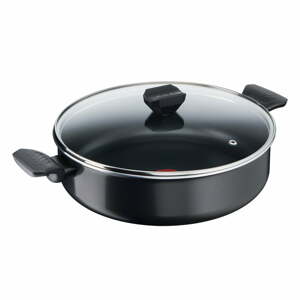 Hliníková panvica s pokrievkou ø 28 cm Simply Clean Red - Tefal