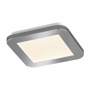 Sivé LED stropné svietidlo 17x17 cm Gotland – Fischer & Honsel