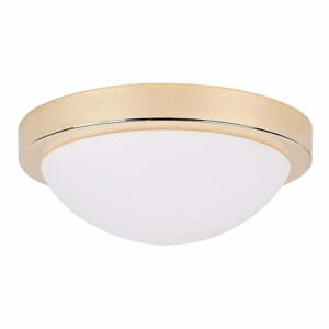 Stropné svietidlo v zlatej farbe so skleneným tienidlom ø 28 cm Roda - Candellux Lighting