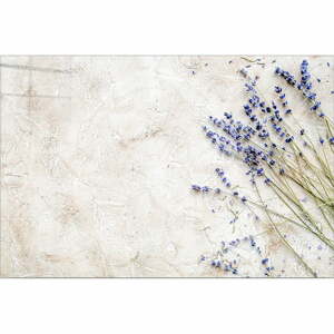 Sklenený obraz 70x50 cm Lavender - Wallity