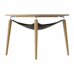 Konferenčný stolík v prírodnej farbe ø 80 cm Hang Out – UMAGE