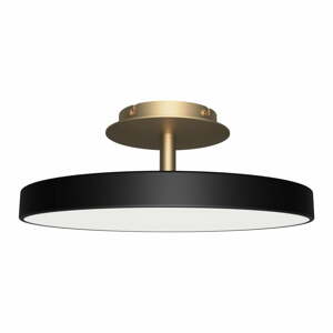 Čierne LED stropné svietidlo s kovovým tienidlom ø 43 cm Asteria Up – UMAGE