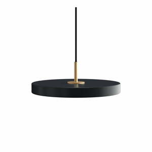 Antracitové LED závesné svietidlo s kovovým tienidlom ø 31 cm Asteria Mini – UMAGE