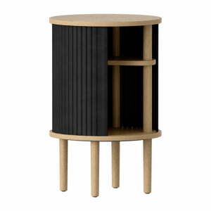 Okrúhly odkladací stolík z dubového dreva ø 38 cm Audacious – UMAGE