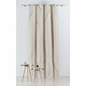 Krémovobiely záves 140x260 cm Sirene – Mendola Fabrics