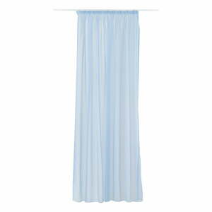 Modrá záclona 140x245 cm Voile - Mendola Fabrics