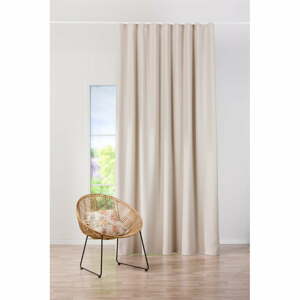 Krémovobiely záves na háčiky 140x260 cm – Mendola Fabrics