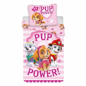 Bavlnené detské obliečky na jednolôžko 140x200 cm Paw Patrol – Jerry Fabrics