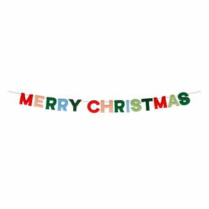 Girlanda s vianočným motívom Merry Christmas – Meri Meri