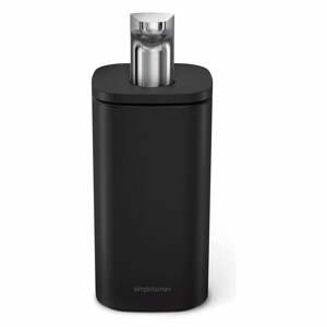 Matne čierny oceľový dávkovač mydla 295 ml – simplehuman